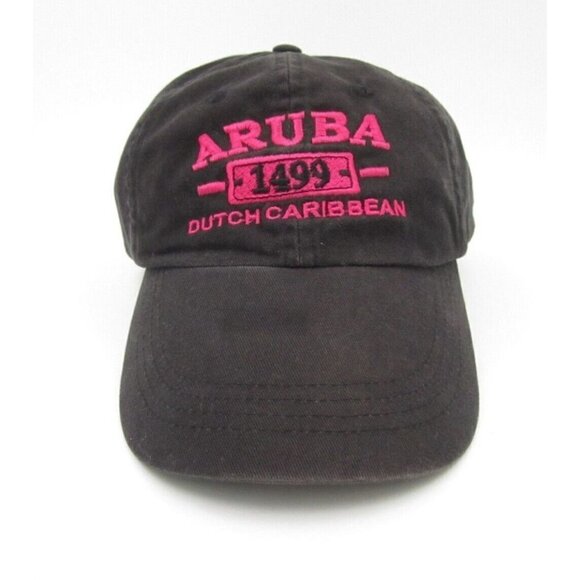 Unisex Aruba 1499 Dutch Caribbean Embroidered Adjustable Hat (A) - Picture 1 of 6